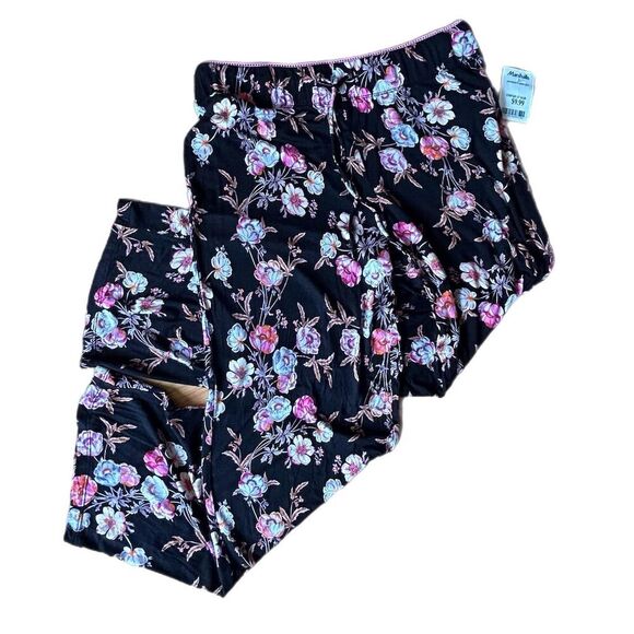 Tahari Women's Floral Wide-Leg Lounge Pants Multicolor Size M - Picture 7 of 7